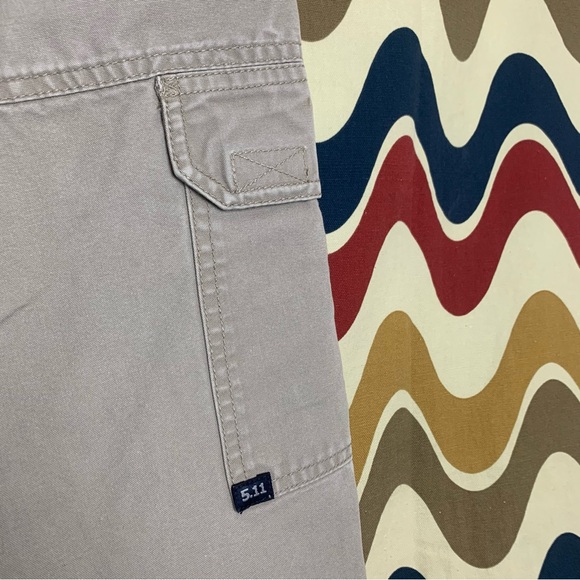 5.11 Tactical Cargo Pants Model Number 74521 Size 29.5x29.75in GUC - Picture 9 of 10